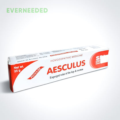 SBL Aesculus Ointment 25g Homeopathy Remedy