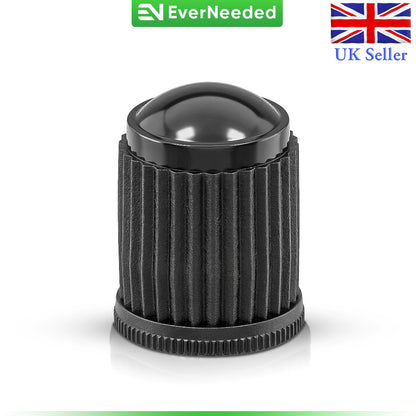 Schrader Valve Caps - Plastic - Black