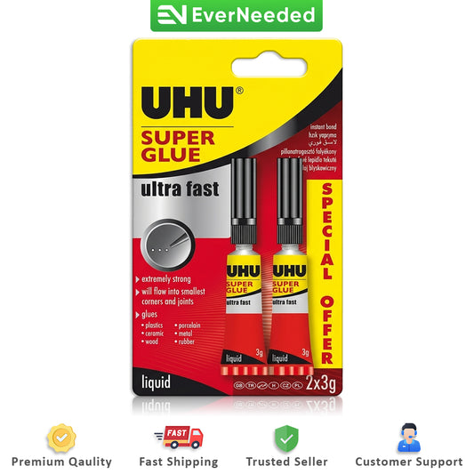 UHU Super Glue 6g (3g x 2)