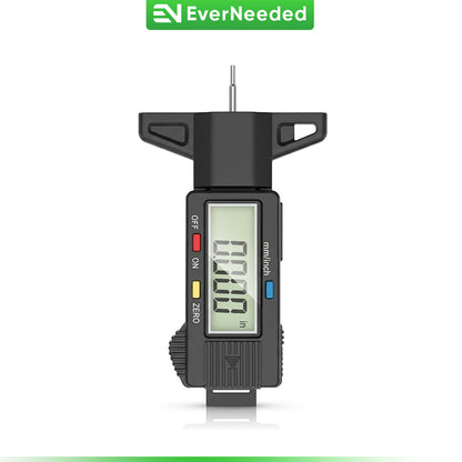 Digital Tyre Tread Depth Gauge 0–25.4mm