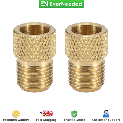 Valve Adapter Presta to Schrader Brass