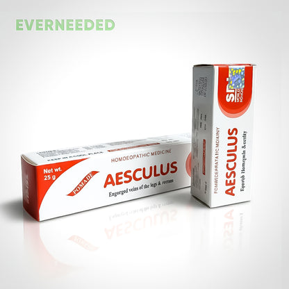 SBL Aesculus Ointment 25g Homeopathy Remedy