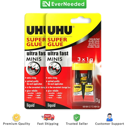 UHU Super Glue 3g (1g x 3)