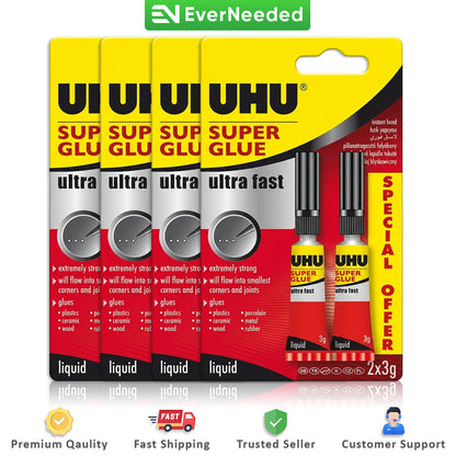 UHU Super Glue 6g (3g x 2)