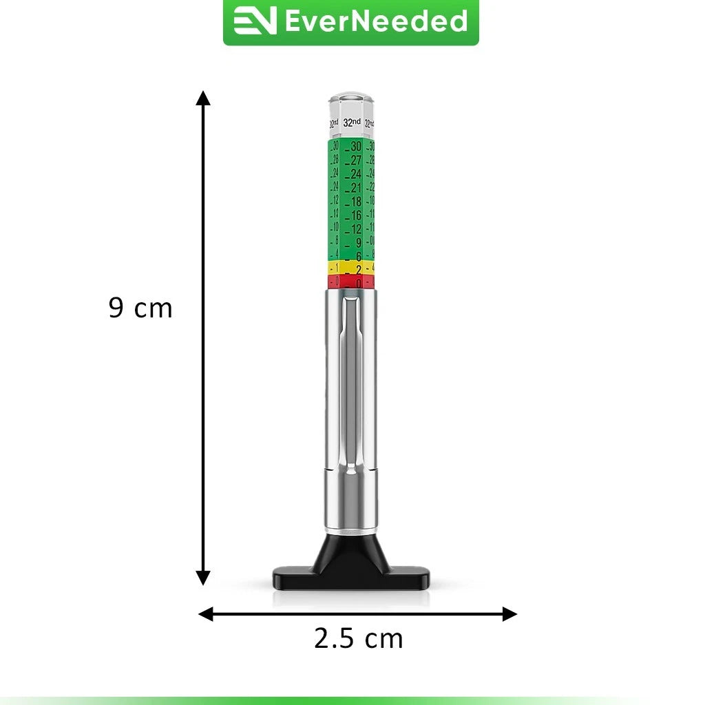 Tyre Tread Depth Gauge 0–32/32 Inch