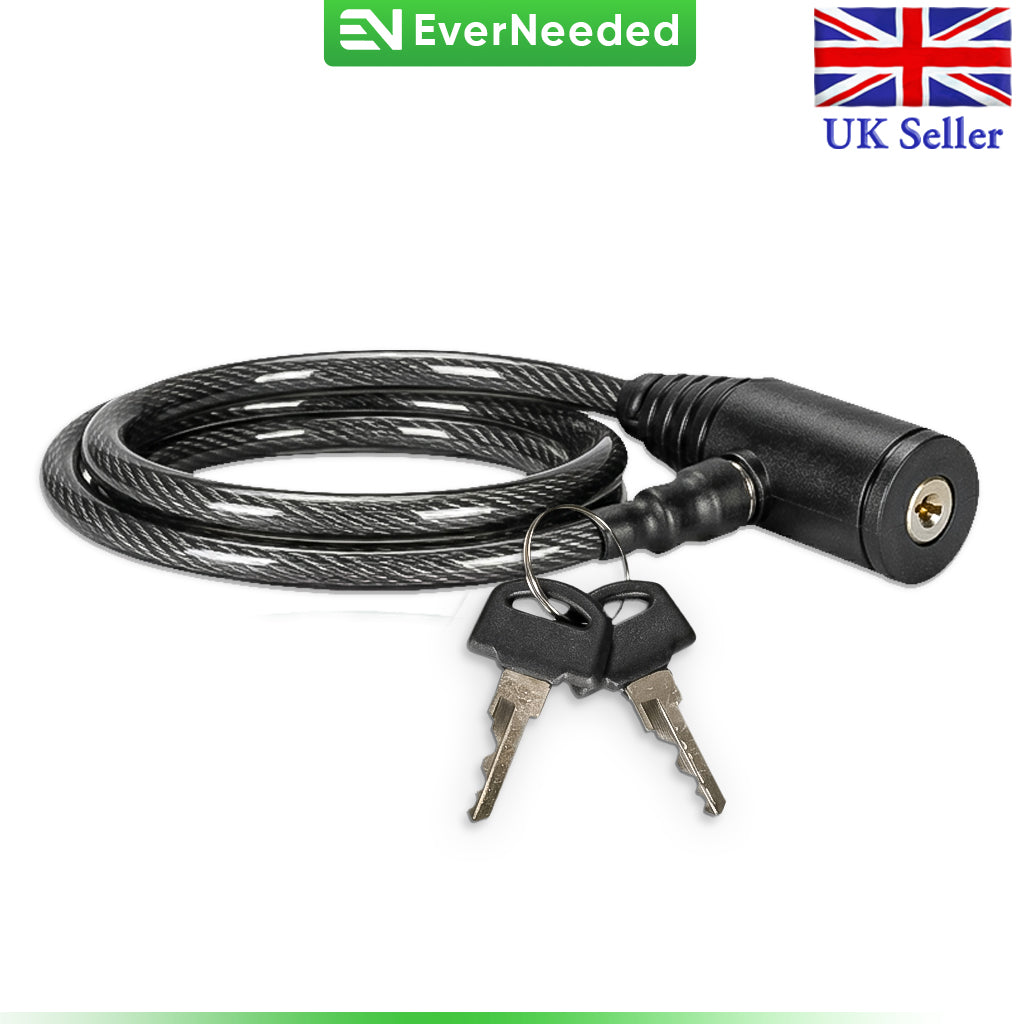 Bike Cable Lock 65cm with 2 Keys
