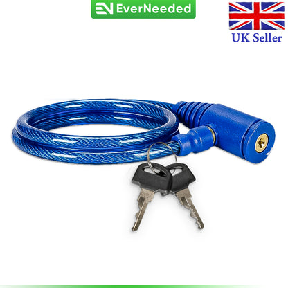 Bike Cable Lock 65cm with 2 Keys