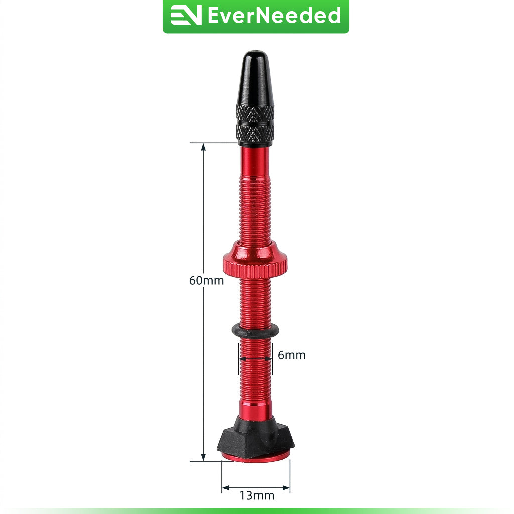 Presta Valve Aluminum 60mm