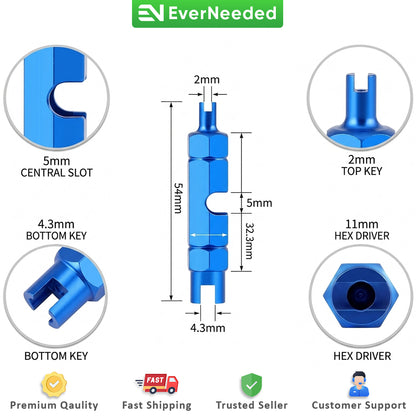 Presta Valve Core Remover Tool