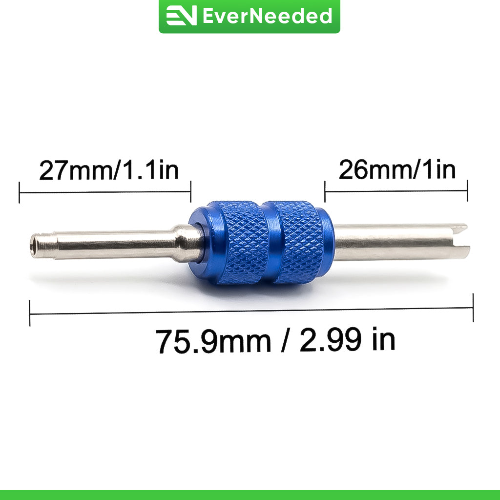 Valve Core Remover – Brass - Double Head - Multi Color