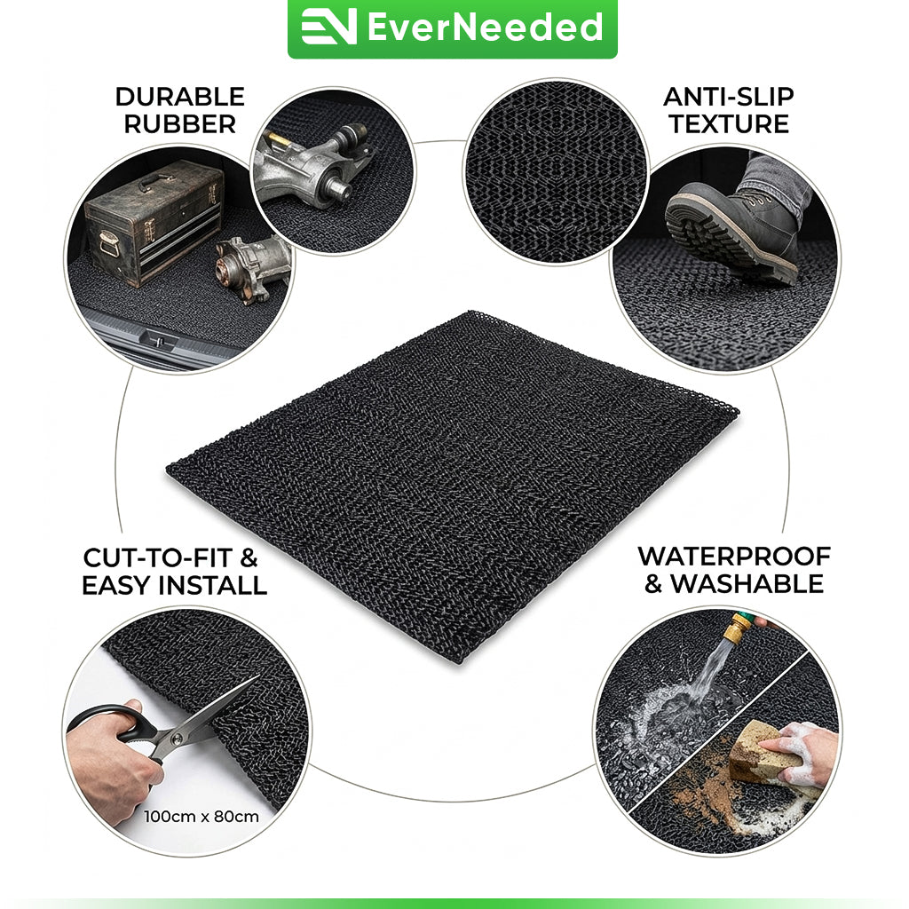 Car Boot Mat Universal 100cm × 80cm