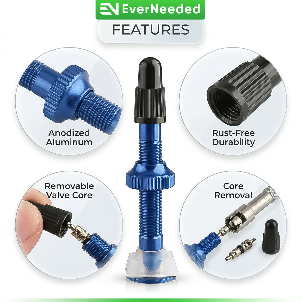 Tubeless Presta Valve 40mm