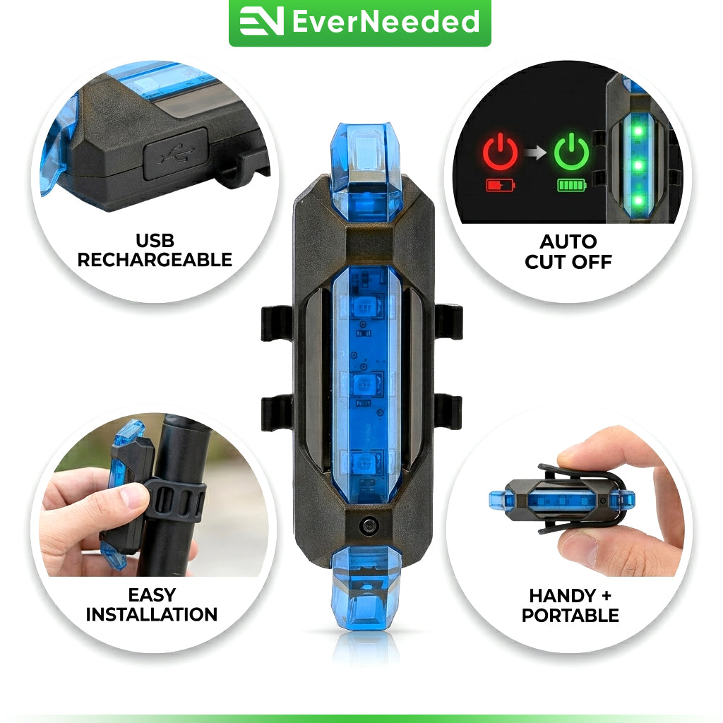 USB Rechargeable Bike Tail Light