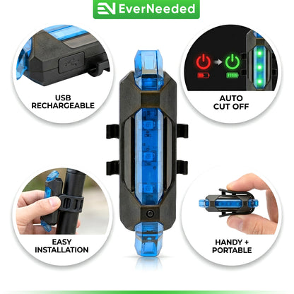 USB Rechargeable Bike Tail Light