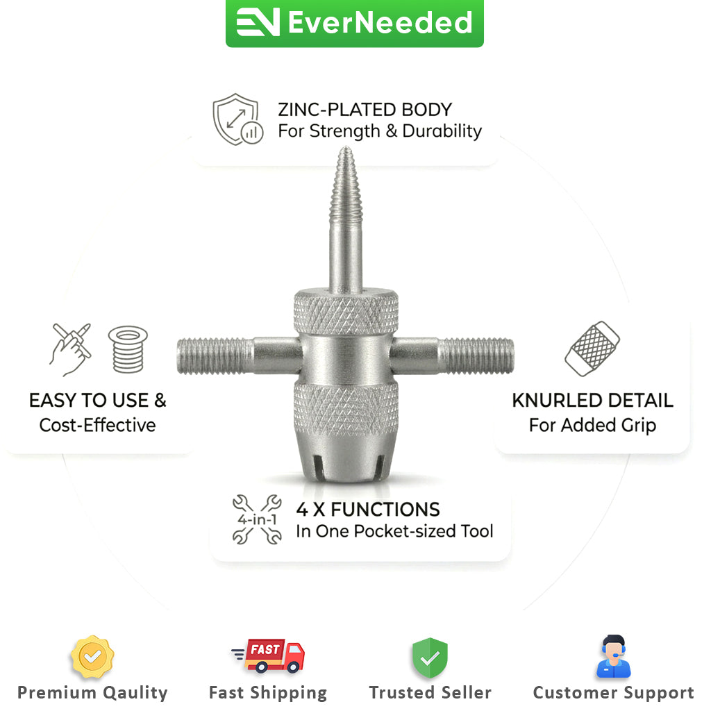 4-Way Valve Core Remover Tool