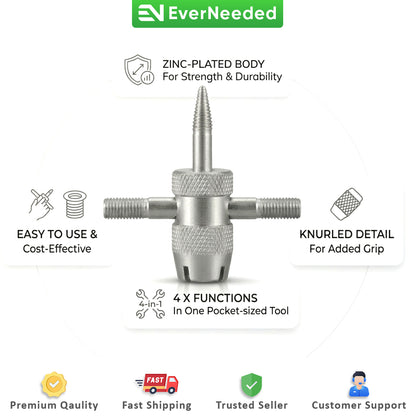 4-Way Valve Core Remover Tool