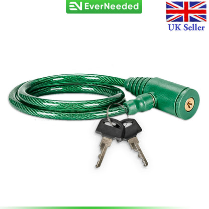 Bike Cable Lock 65cm with 2 Keys