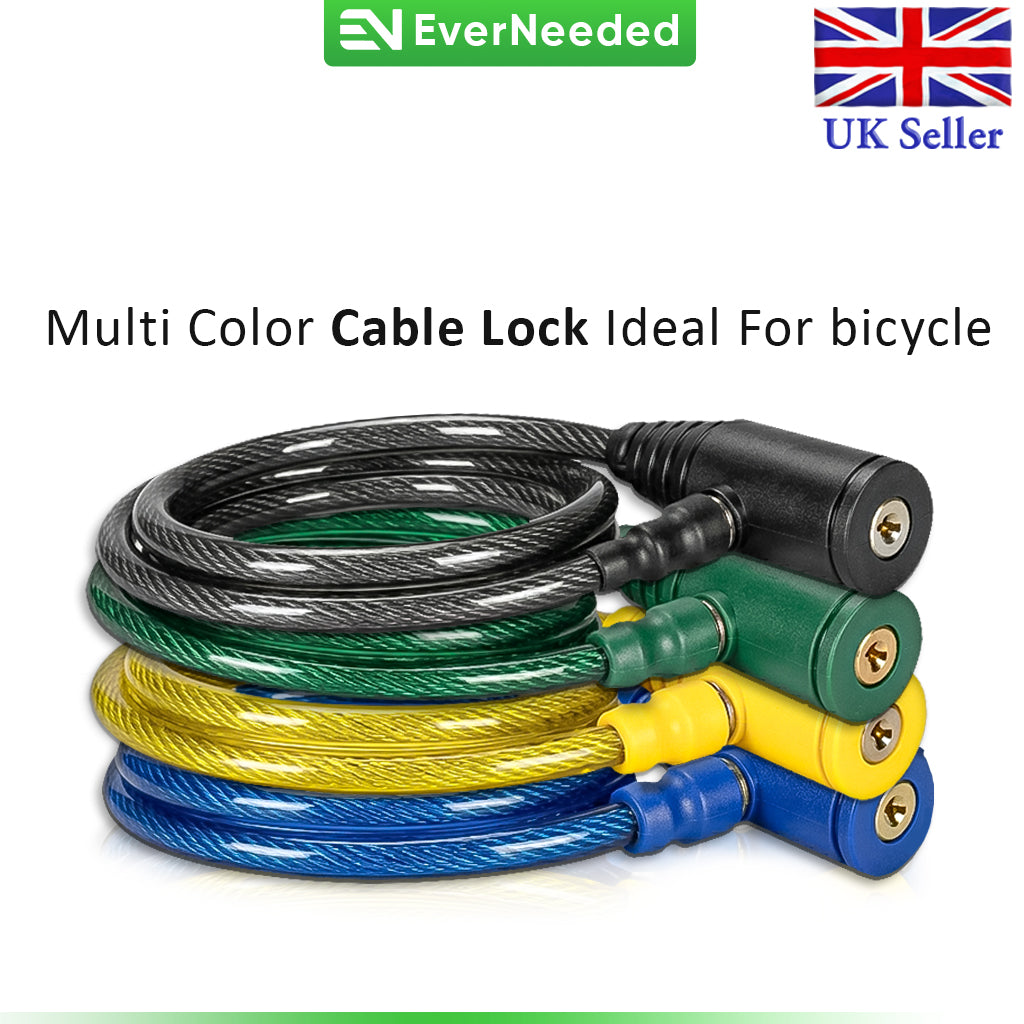 Bike Cable Lock 65cm with 2 Keys