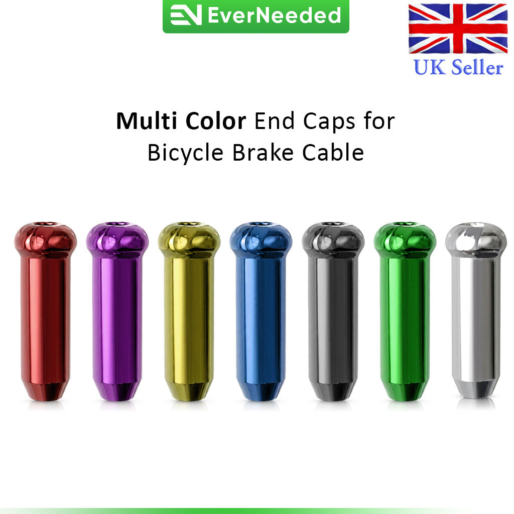 Bike Cable End Caps – Aluminium - Multi Color