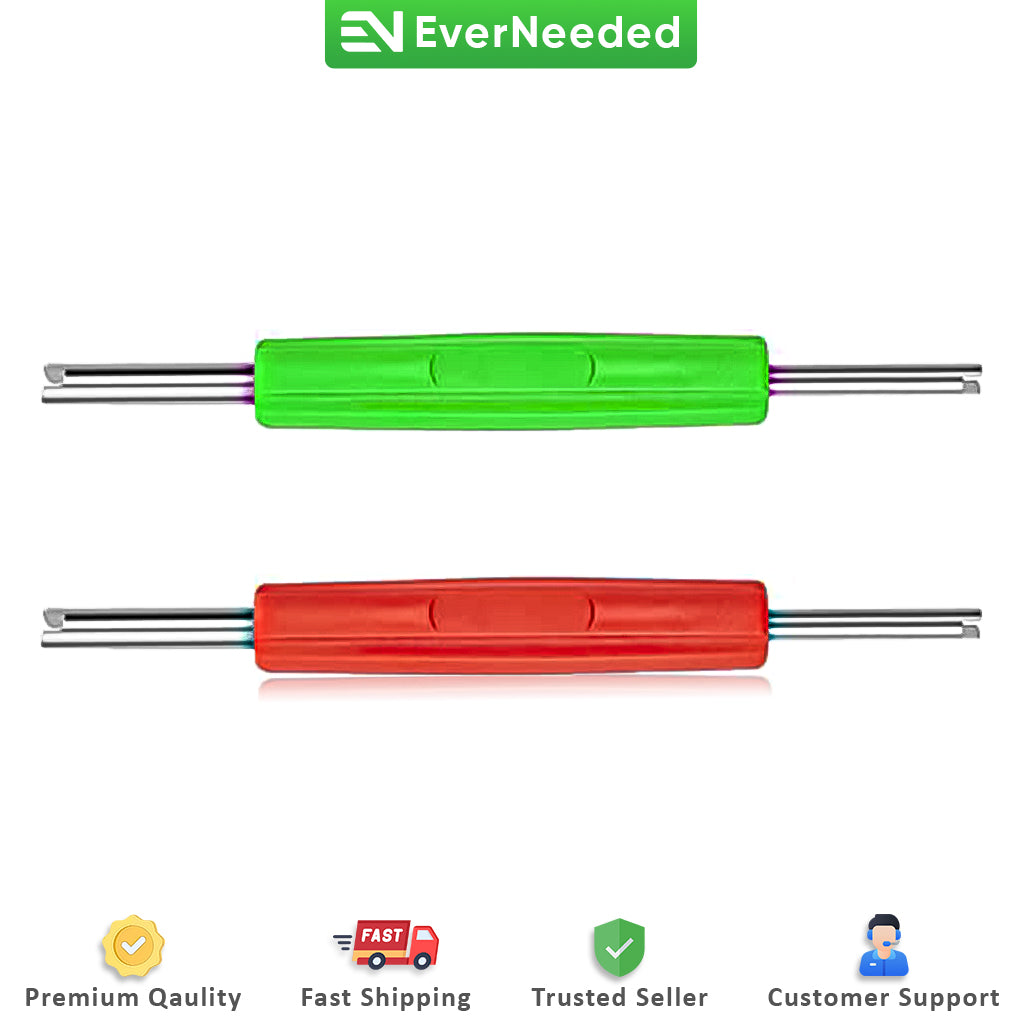 Tyre Valve Core Remover Tool – Double Head Schrader Valve Removal Key