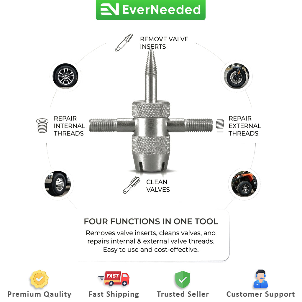 4-Way Valve Core Remover Tool