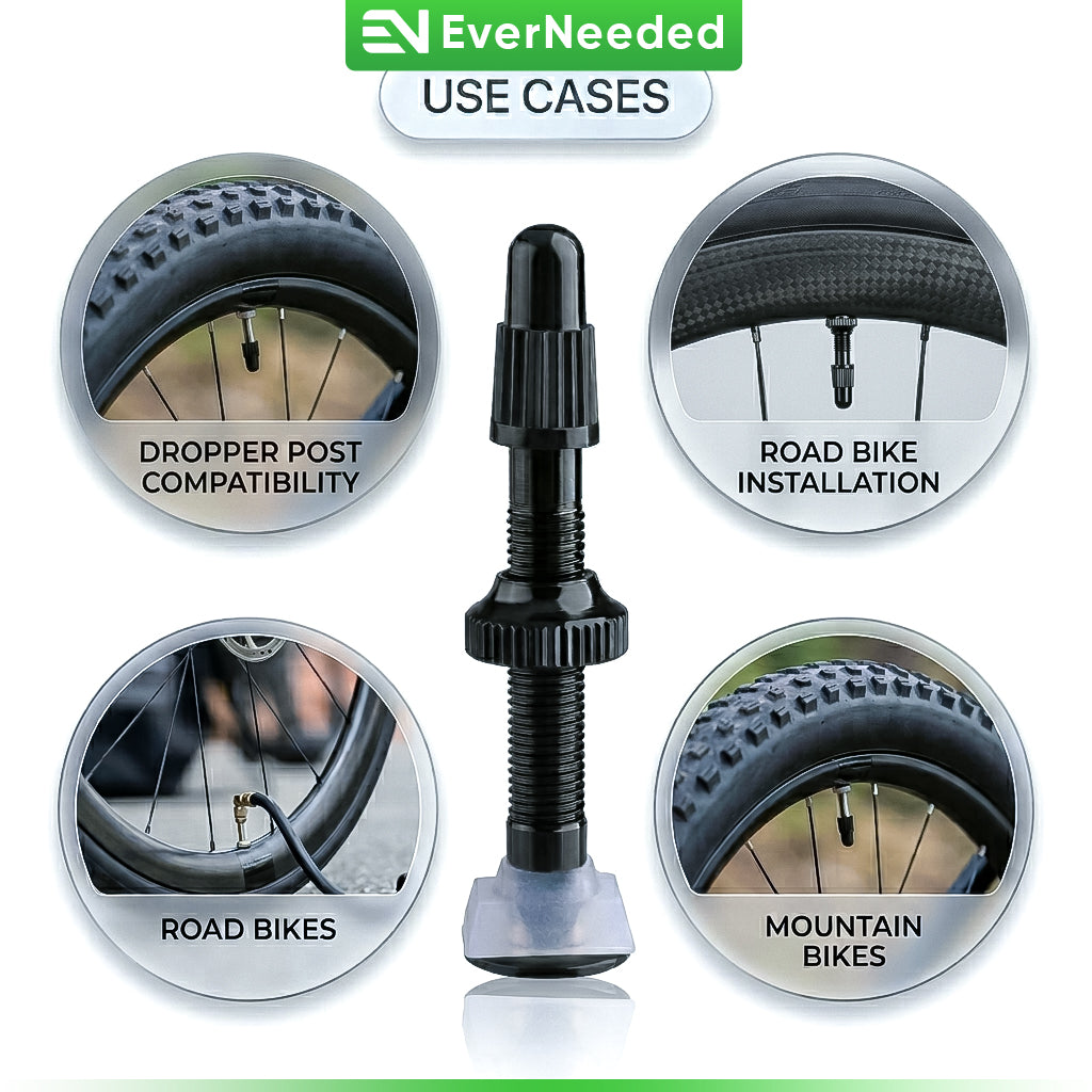 Tubeless Presta Valve 40mm