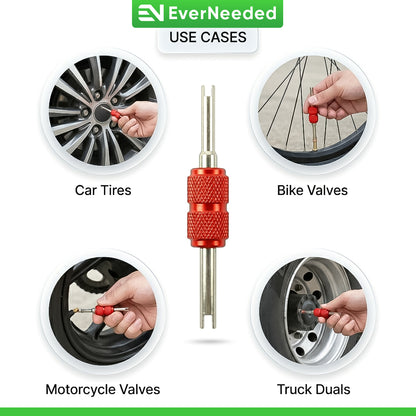 Valve Core Remover – Brass - Double Head - Multi Color
