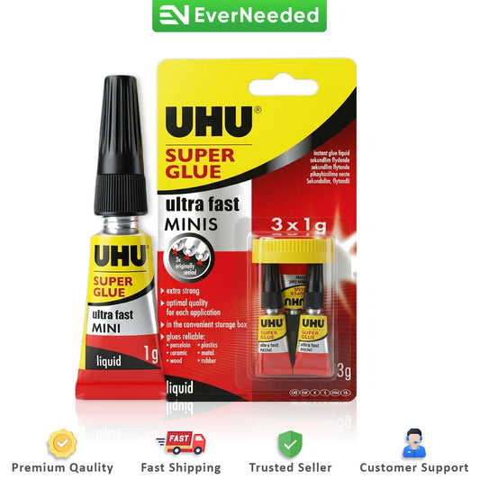 UHU Super Glue 3g (1g x 3)